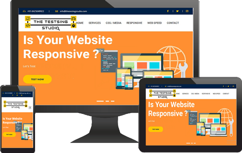The Testing Studio responsive